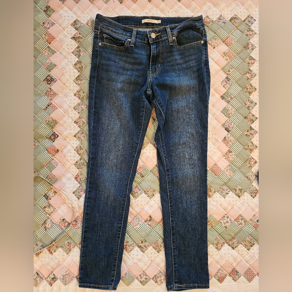 Levi's 711 Skinny Jeans- Size 29 - Picture 2 of 8
